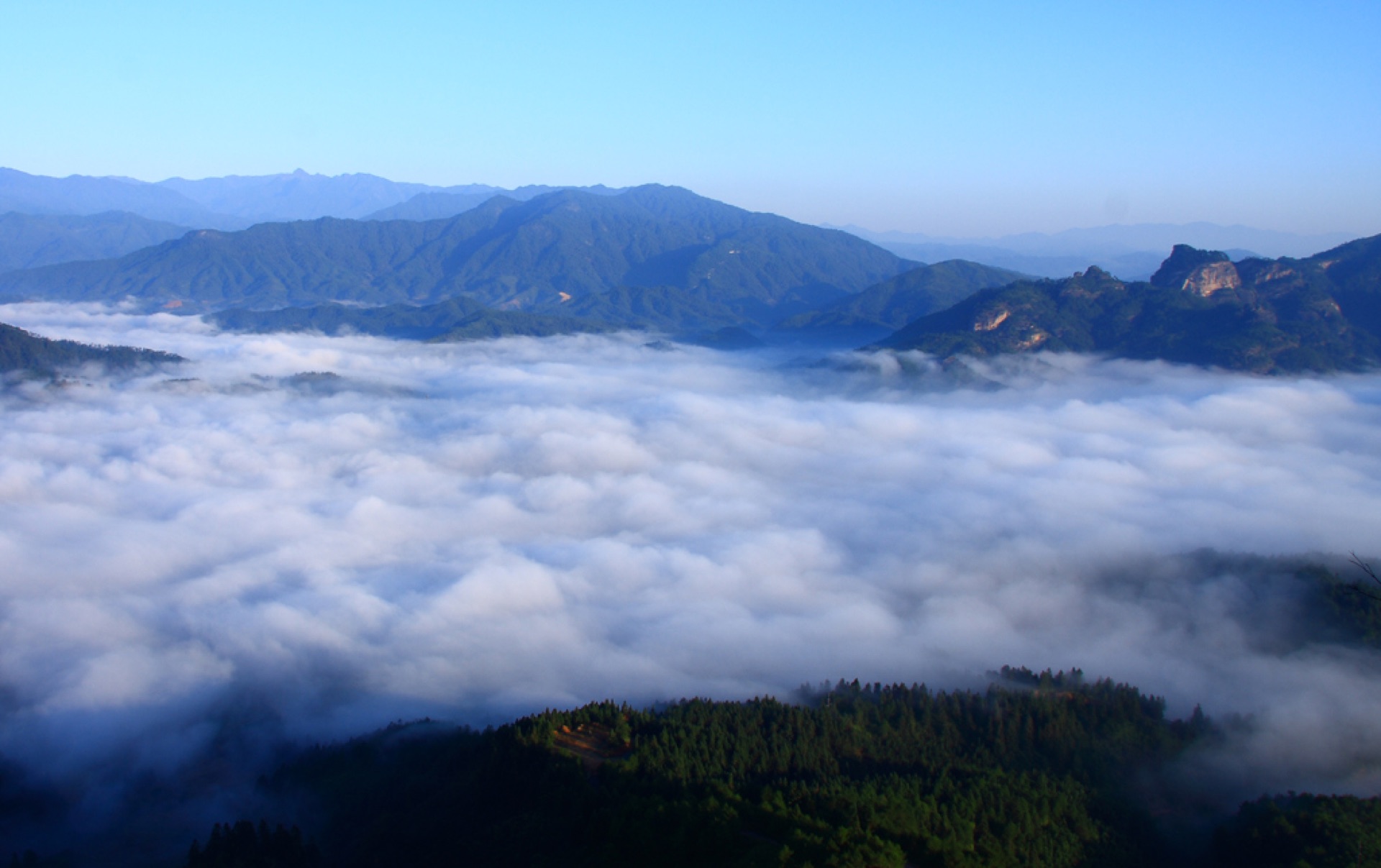 Панорама гор